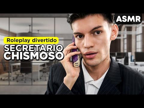 ASMR español Entrevista de Trabajo con el Secretario Chismoso - ASMR Español - Mol ASMR