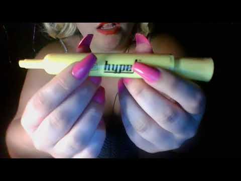 ASMR Pen Biting and Mouth Sounds