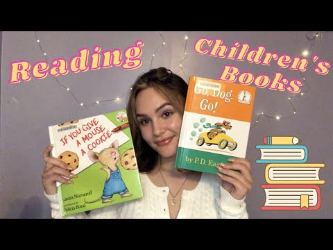 ASMR  Reading Children's BOOKS (Whisper)