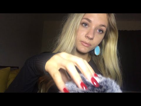 ASMR-CLOSE UP- Whisper Repeating My Outro/Hand Movements