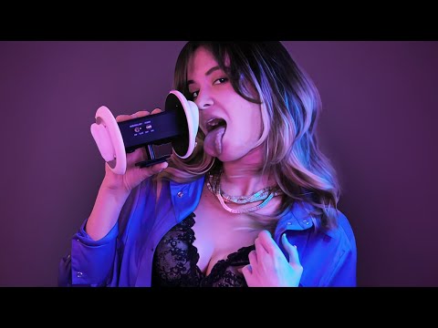 ASMR * MIDNIGHT LICKING * 100% OF RELAXATION AND TINGLES