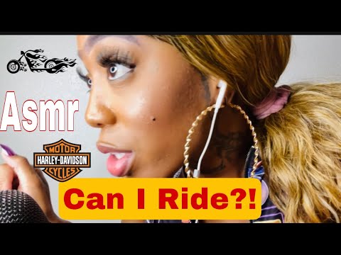 ASMR: Can I Ride It?! HARLEY DAVIDSON ROLEPLAY