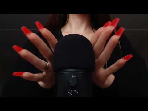 ASMR EXTREME Mic Scratching with CLAWS! 100% TINGLES GUARANTEED! (No Talking) Hypnotic ASMR