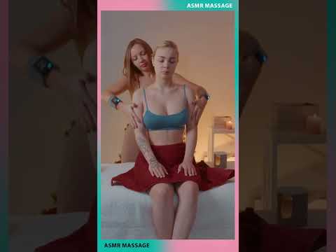 Christmas ASMR Special Body Massage by Lina for a Blonde