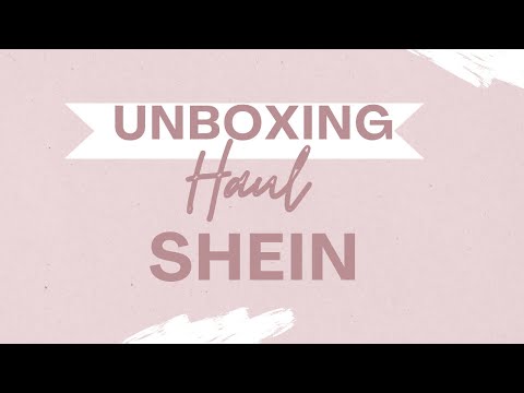 💛 First Unboxing of Shein - Primer Haul de Shein  ⭐