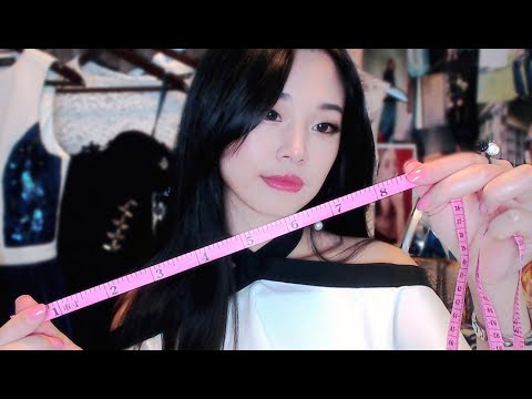 [ASMR] Measuring You and Designing Clothes For You (Personal Stylist Roleplay)
