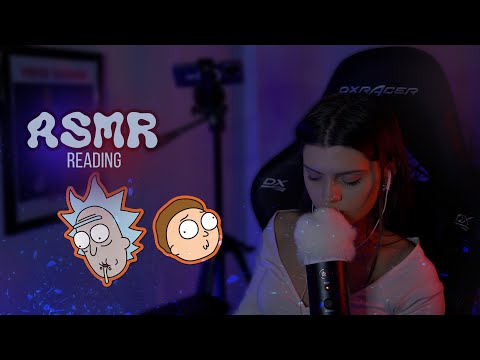 Rick and Morty Comics Reading  📖  |ASMR 4K|