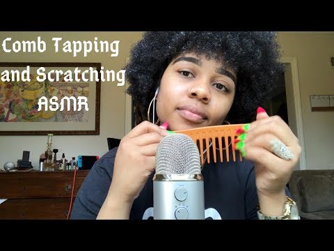 ASMR- Comb TINGLY Sounds (TAPPING, SCRATCHING, MOUTH SOUNDS) 💖