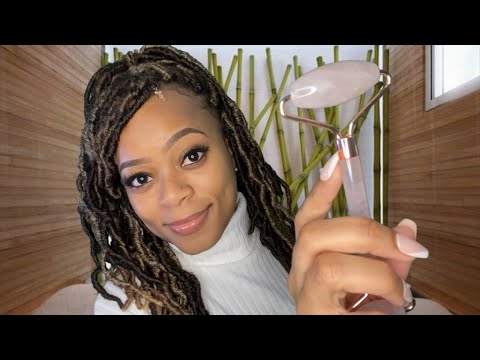 🍃ASMR 🍃Luxury Spa Roleplay | Pampering Facial Treatment | Neck & Scalp Massage | Whispered 💆‍♀️🎍🍃