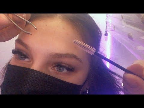 ASMR | Friend Does Your LASHES Roleplay | Personal Attention