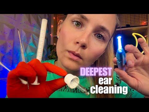 ASMR Giving You The DEEPEST Ear Cleaning