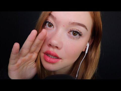ASMR| Safe Space Anxiety Relief + Personal attention + Mouth Sounds + Mic Scratching