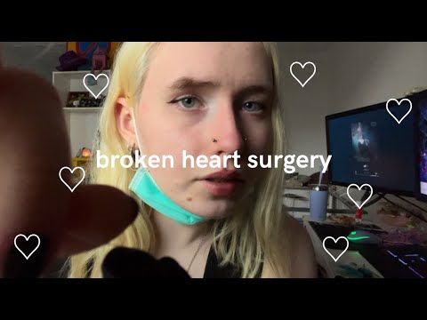 lofi asmr! [subtitled] broken heart surgery! [Valentine's day special]