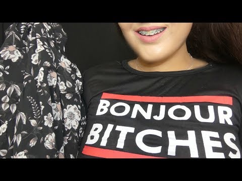 ASMR Girlfriend Personal Attention ~~~ Whispering & Clothing Haul + Fun Time!