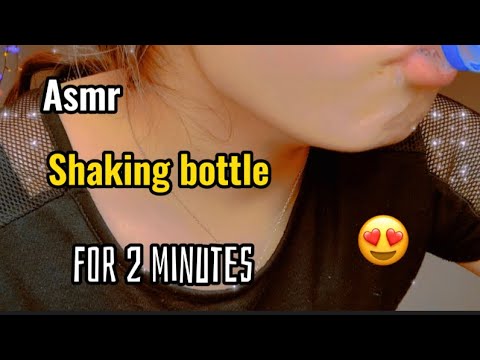 Asmr Shaking Water bottle & drinking it & mouth sounds | NO TALIING | 🤗🤗