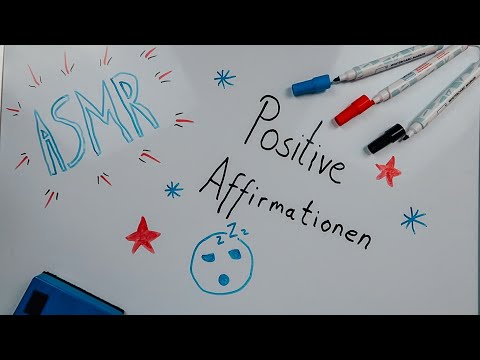 ASMR - Whiteboard Sounds - Positive Affirmationen - german/deutsch