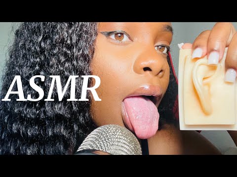 ASMR Ear Eating + Mouth Sounds (EXTRA Tingly!!) Part 7