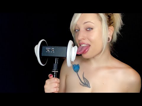 Drooling On Your Ears Pt.2 (ASMR Fast & Aggressive Ear Licking)