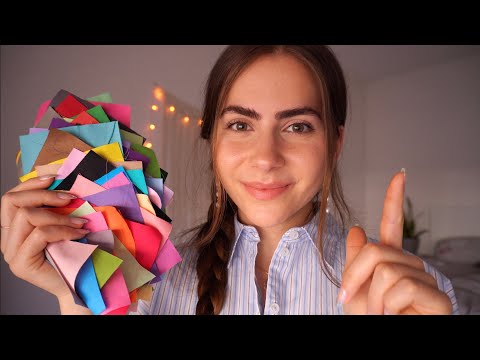ASMR Personal Color Analysis for Sleep and Relaxation (german/ deutsch)