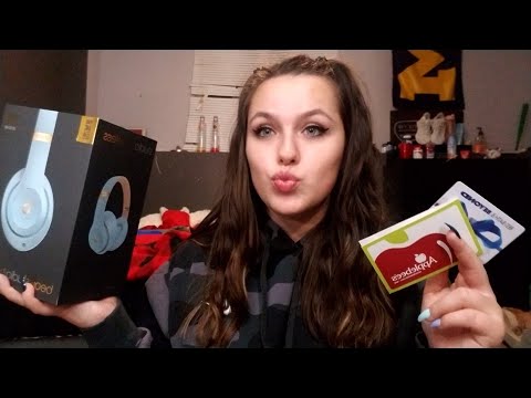 ASMR- What I Got For Christmas! Lots Of Tapping & Whispering