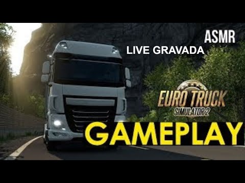 ASMR Euro Truck Simulator (live gravada)