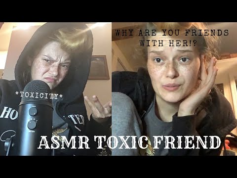 ASMR toxic school friend talks about you to you