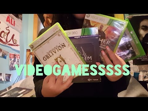 ASMR- Fast Tapping On My Videogames & Game Informers ♡