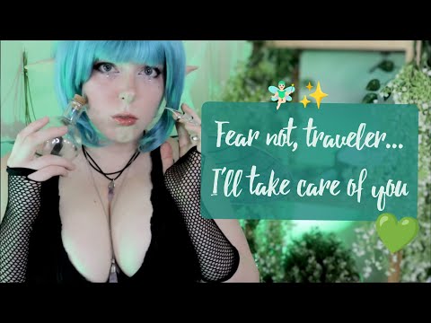 ASMR | Dark Fairy Takes Care of You (fantasy roleplay, personal attention)