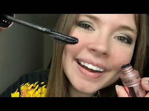 ASMR Doing Our Makeup Personal Attention With Rain Sounds