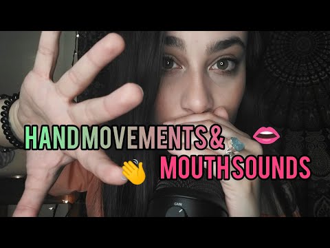 Fast & Aggressive ASMR | Hand Movements & Mouth Sounds/Inaudible Whispering