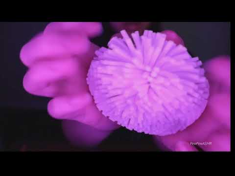ASMR gentle brushing movement and tingles sounds