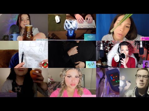 ASMR Detailed Cranial Nerve Exam with other ASMRTISTS ✨