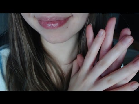 ASMR Mouth Sounds - Tapping - Hair - Sticky Sounds - Blowing