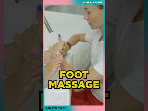Foot Massage #asmrmassagemrelaxante #asmrvideo #asmrmassagespa #asmrsound #asmrnotalking #asmrsound