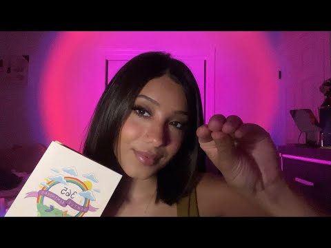ASMR| Negative energy plucking + affirmations 💤 (Whispers, plucking, snipping, personal attention)