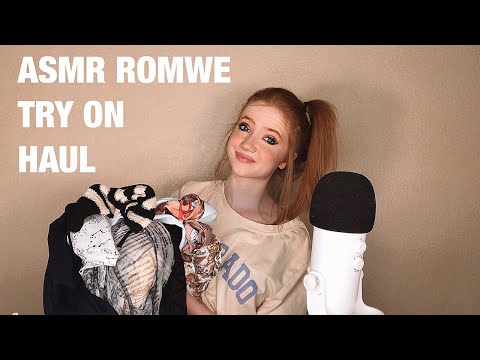 ASMR Clothing Try On Haul - Life With MaK x Romwe x The Powerpuff Girls
