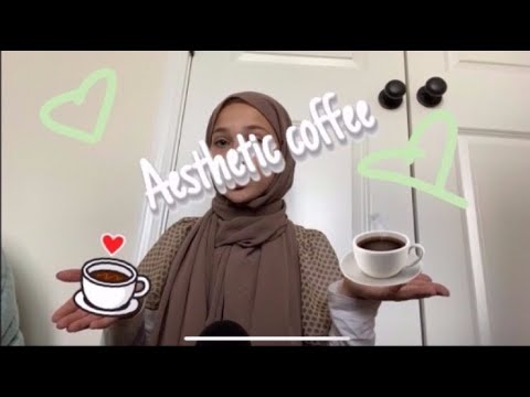 Aesthetic Coffee ASMR!! ☕️💕✨