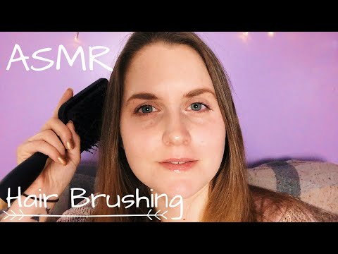 ASMR Hair Brushing Sounds/Scalp Massage