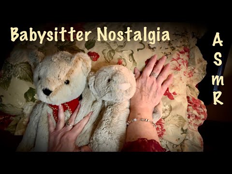 ASMR Request! Babysitter helps you to sleep (Whispered version only) Childhood ASMR Nostalgia.