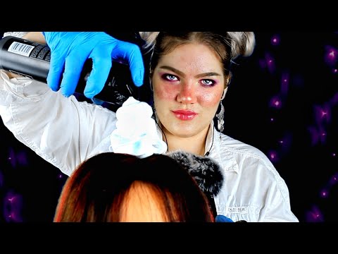 ASMR Doctor Scalp Check and Treatment | Head and Hair Personal Attention for Sleep