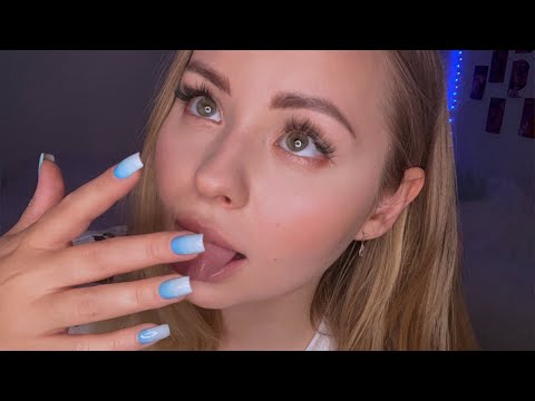 ASMR Fast Spit painting trigger words