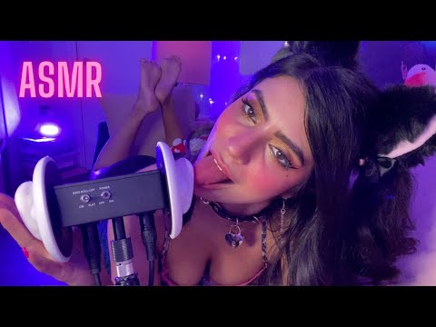 ASMR Kitty Girl Licks & Kisses | Personal Attention Eye Contact Love 💕