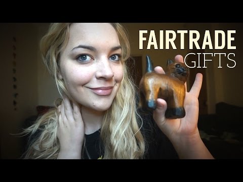 ASMR Fairtrade Gifts! Chimes, Crinkles, Tapping