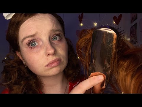 ASMR Mean Girl Fixes Your Hair Roleplay 💆🏼‍♀️