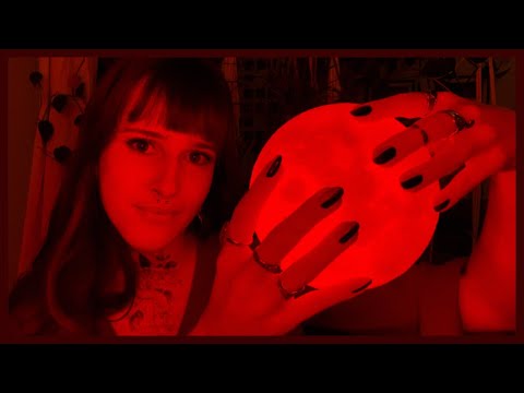 ASMR ❤️ RED triggers for sleep and relaxation ❤️ [german whisper | deutsch]