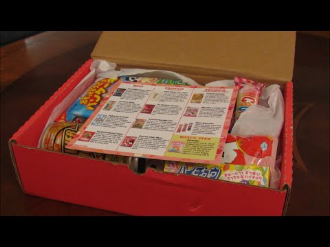 ASMR. Japanese Candy Unboxing 2! Yummy Scrummy Crinkles, Binaural Whispers, Tapping, Scratching