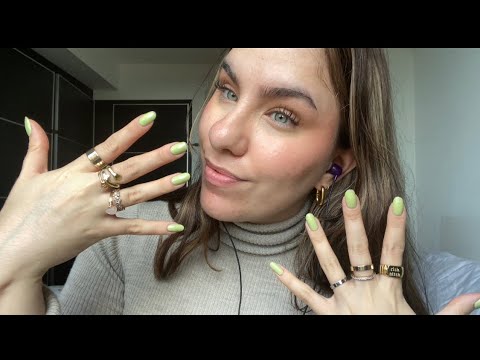 ASMR Ring Sounds with Hand Movements