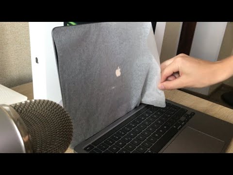 Asmr unboxing MacBook Pro