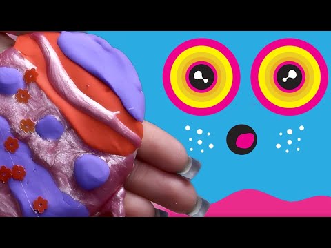 ASMR Sloomoo Easter Slime Kit with a Surprise! [4K QUALITY]