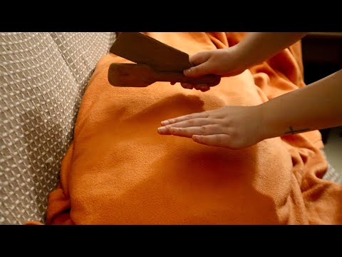 ASMR 🧡 POV 🍂 Relaxing Full Body Reiki & Massage with Wooden Tools 🪵
